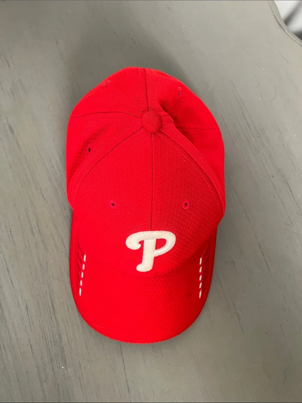 Phillies Kids Baseball Cap with White 'P' Logo